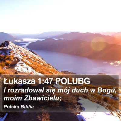 Łukasza 1:47 POLUBG Bible Verse Image