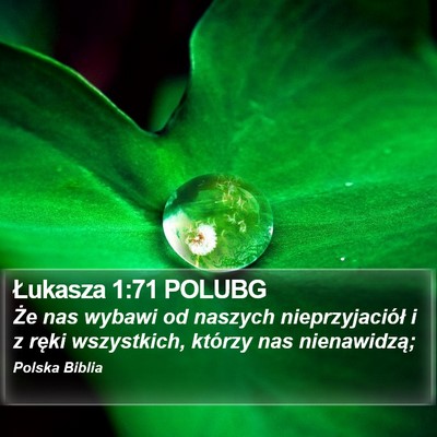 Łukasza 1:71 POLUBG Bible Verse Image