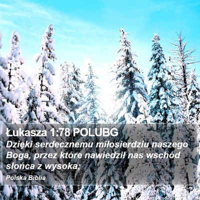 Łukasza 1:78 POLUBG Bible Verse Image