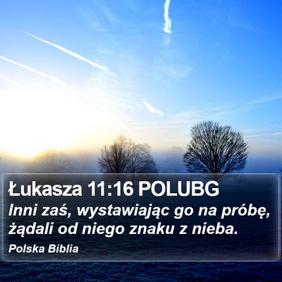 Łukasza 11:16 POLUBG Bible Verse Image