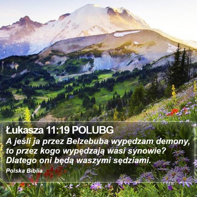Łukasza 11:19 POLUBG Bible Verse Image