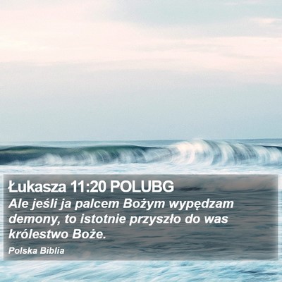 Łukasza 11:20 POLUBG Bible Verse Image