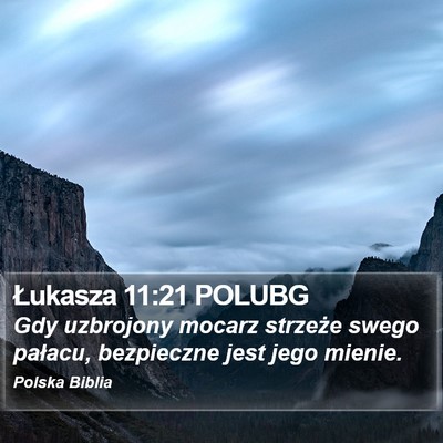 Łukasza 11:21 POLUBG Bible Verse Image