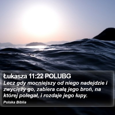Łukasza 11:22 POLUBG Bible Verse Image
