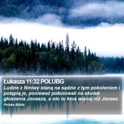 Łukasza 11:32 POLUBG Bible Verse Image