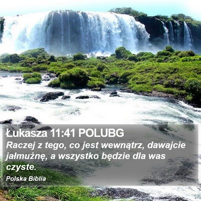 Łukasza 11:41 POLUBG Bible Verse Image