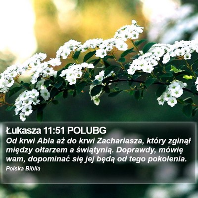 Łukasza 11:51 POLUBG Bible Verse Image