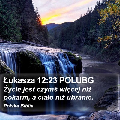Łukasza 12:23 POLUBG Bible Verse Image