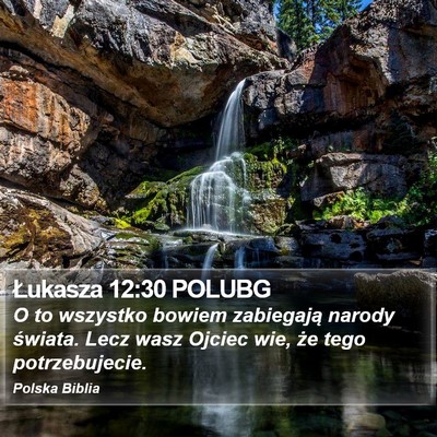 Łukasza 12:30 POLUBG Bible Verse Image
