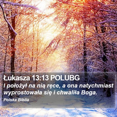 Łukasza 13:13 POLUBG Bible Verse Image
