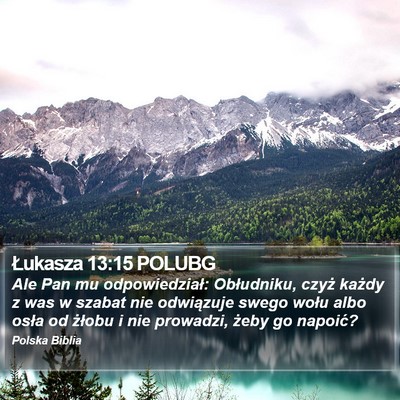 Łukasza 13:15 POLUBG Bible Verse Image