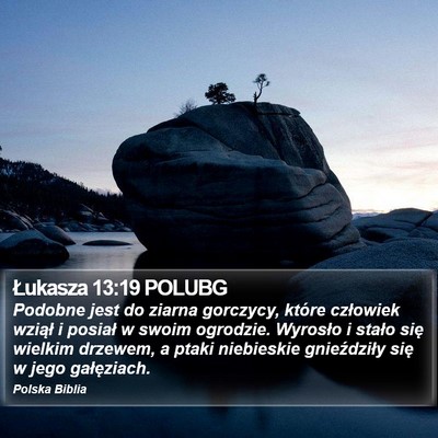 Łukasza 13:19 POLUBG Bible Verse Image