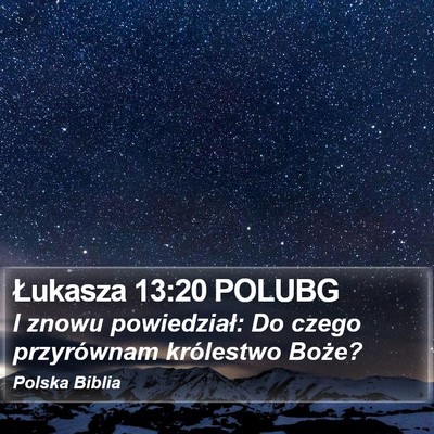 Łukasza 13:20 POLUBG Bible Verse Image