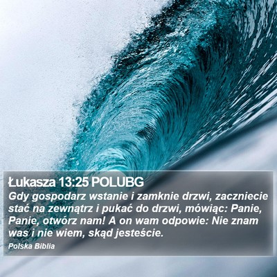 Łukasza 13:25 POLUBG Bible Verse Image