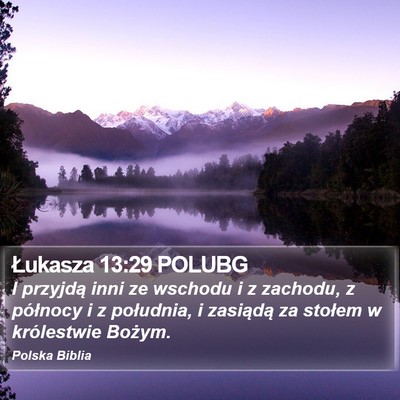 Łukasza 13:29 POLUBG Bible Verse Image