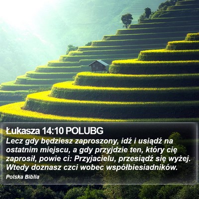 Łukasza 14:10 POLUBG Bible Verse Image