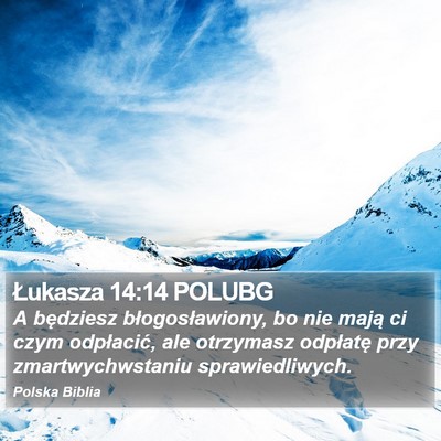 Łukasza 14:14 POLUBG Bible Verse Image