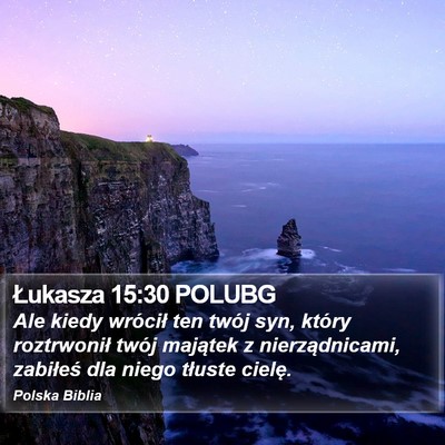 Łukasza 15:30 POLUBG Bible Verse Image