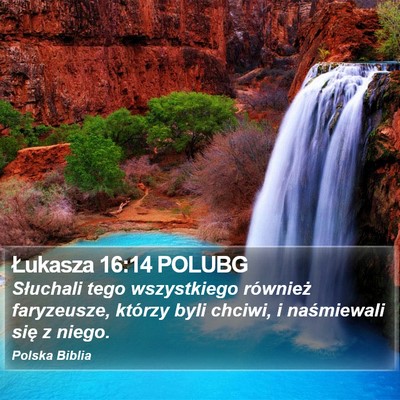 Łukasza 16:14 POLUBG Bible Verse Image