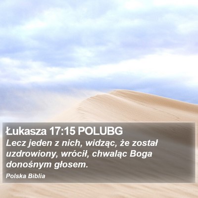 Łukasza 17:15 POLUBG Bible Verse Image