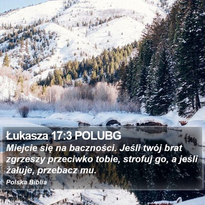 Łukasza 17:3 POLUBG Bible Verse Image
