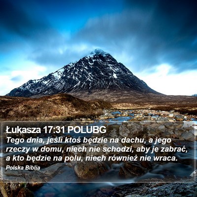 Łukasza 17:31 POLUBG Bible Verse Image