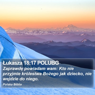 Łukasza 18:17 POLUBG Bible Verse Image