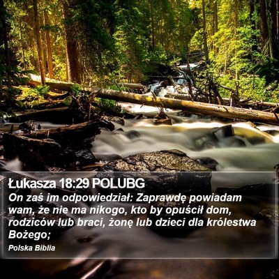 Łukasza 18:29 POLUBG Bible Verse Image