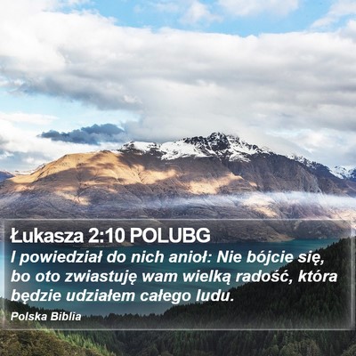 Łukasza 2:10 POLUBG Bible Verse Image