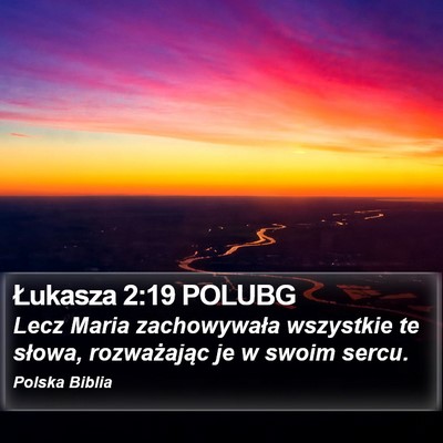 Łukasza 2:19 POLUBG Bible Verse Image