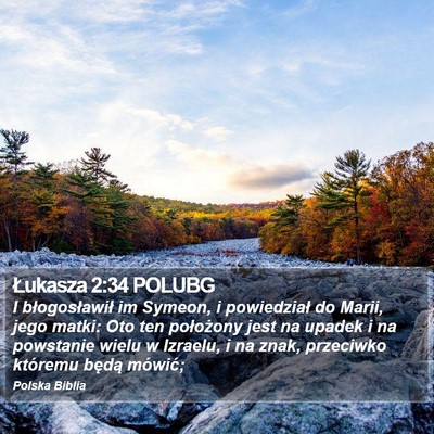 Łukasza 2:34 POLUBG Bible Verse Image