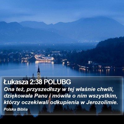Łukasza 2:38 POLUBG Bible Verse Image