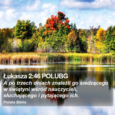 Łukasza 2:46 POLUBG Bible Verse Image