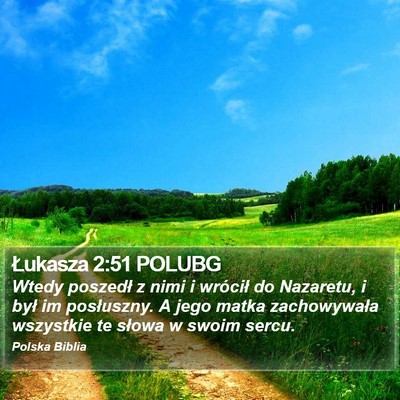 Łukasza 2:51 POLUBG Bible Verse Image