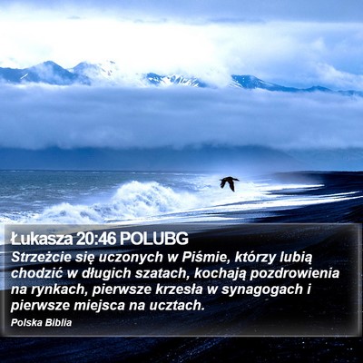 Łukasza 20:46 POLUBG Bible Verse Image