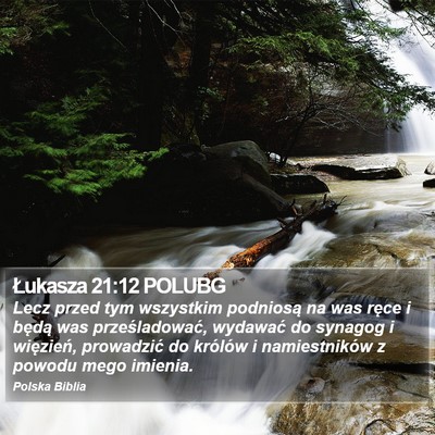 Łukasza 21:12 POLUBG Bible Verse Image