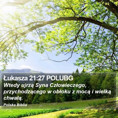 Łukasza 21:27 POLUBG Bible Verse Image