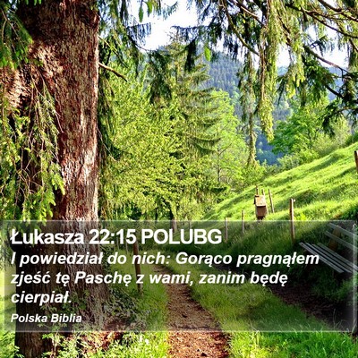 Łukasza 22:15 POLUBG Bible Verse Image