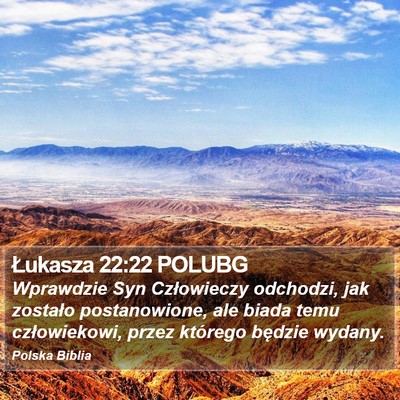 Łukasza 22:22 POLUBG Bible Verse Image