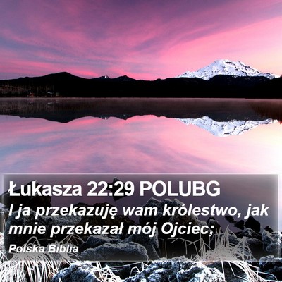 Łukasza 22:29 POLUBG Bible Verse Image