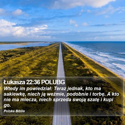 Łukasza 22:36 POLUBG Bible Verse Image