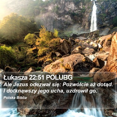Łukasza 22:51 POLUBG Bible Verse Image
