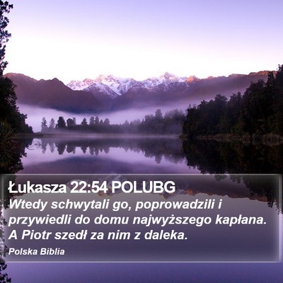 Łukasza 22:54 POLUBG Bible Verse Image