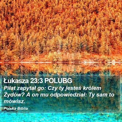Łukasza 23:3 POLUBG Bible Verse Image