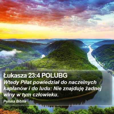 Łukasza 23:4 POLUBG Bible Verse Image