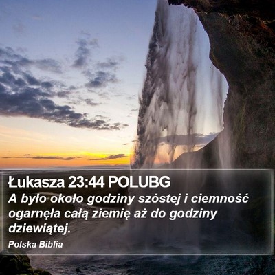 Łukasza 23:44 POLUBG Bible Verse Image