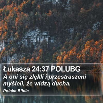 Łukasza 24:37 POLUBG Bible Verse Image