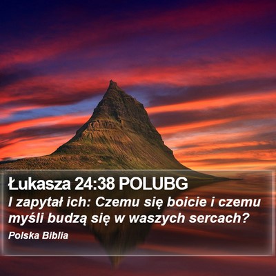 Łukasza 24:38 POLUBG Bible Verse Image