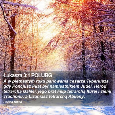 Łukasza 3:1 POLUBG Bible Verse Image