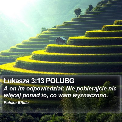 Łukasza 3:13 POLUBG Bible Verse Image